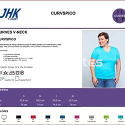 CURVES V-NECK REF: CURVSPICO - Imagen 2