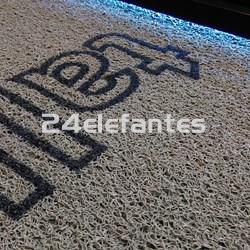 Felpudos de Vinilo rizo, alta resistencia. - Imagen 2