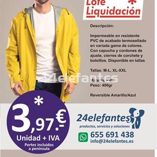 Impermeable PVC, Liquidación Lote - Imagen 1