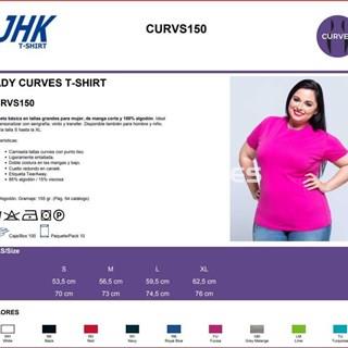 LADY CURVES T-SHIRT REF: CURVS150 - Imagen 2
